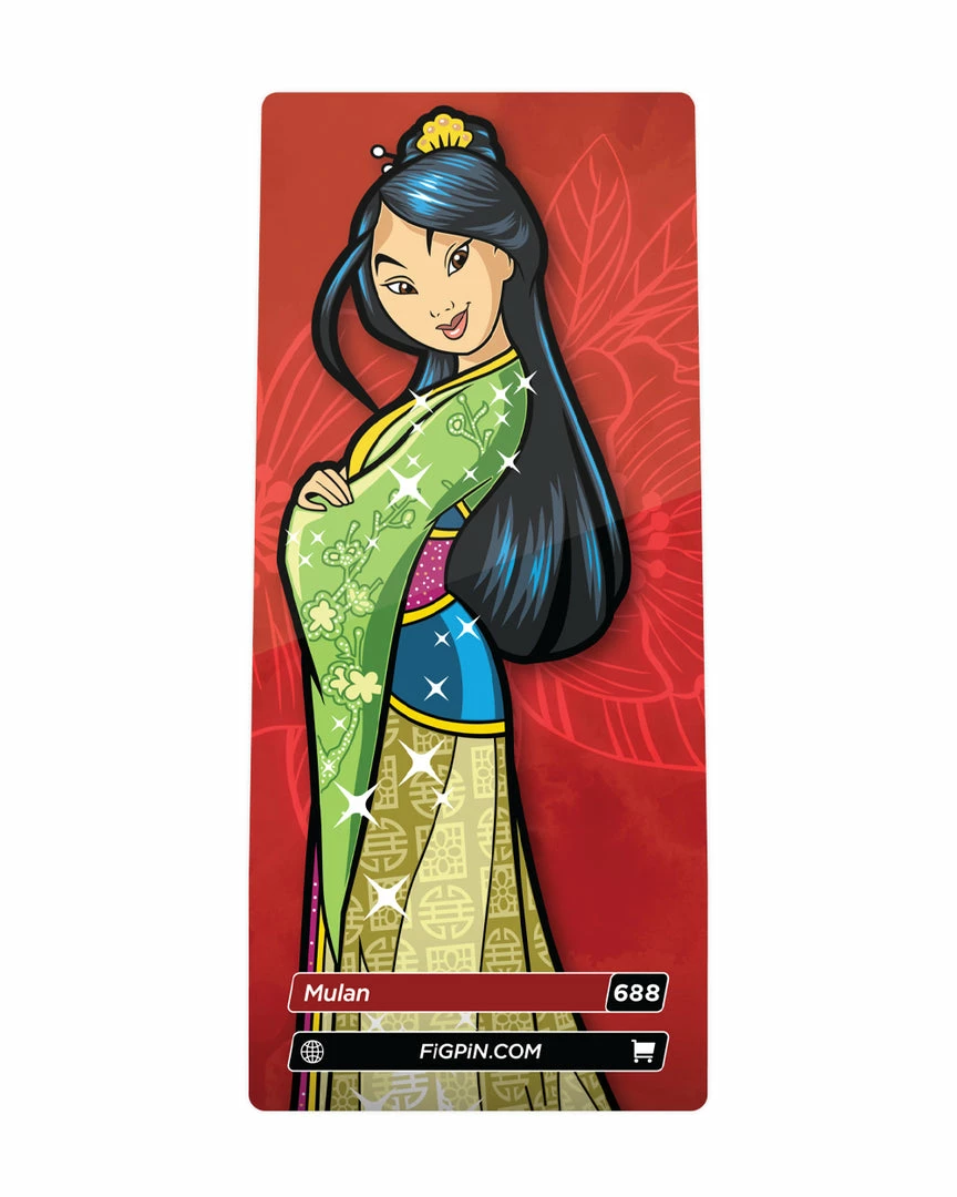FiGPiN - Disney Princess Mulan #688 4 FiGPiN - Disney Princess Mulan #688