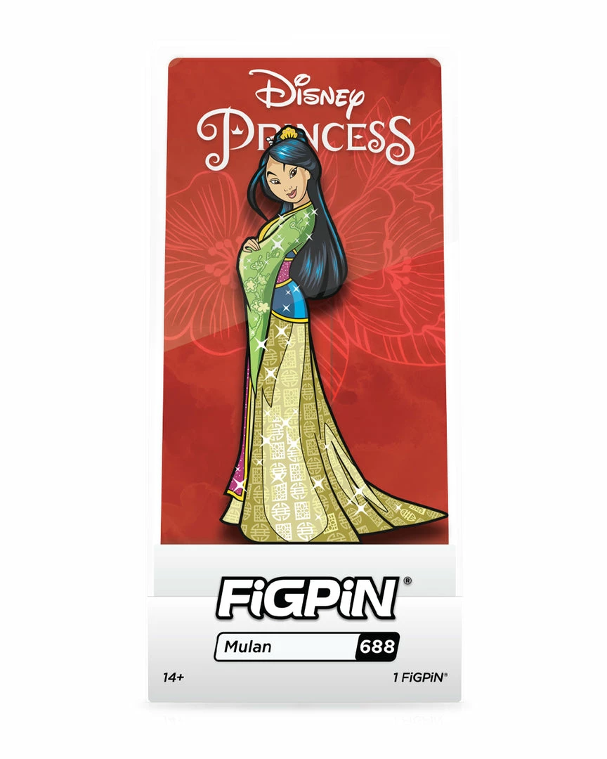 FiGPiN - Disney Princess Mulan #688 3 FiGPiN - Disney Princess Mulan #688