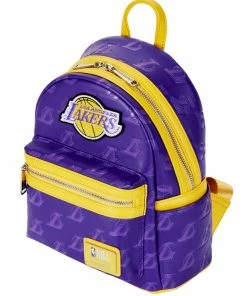 Loungefly - NBA LA Lakers Debossed Mini Backpack