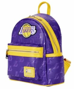 Loungefly - NBA LA Lakers Debossed Mini Backpack
