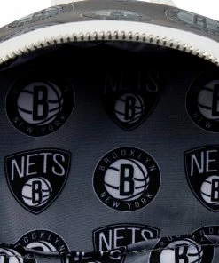 Loungefly - NBA Brooklyn Nets Debossed Logo Mini Backpack