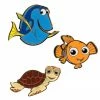 Storybook Disney Pixar Finding Nemo 3 Piece Limited Edition Enamel Pin Set - PALM Exclusive