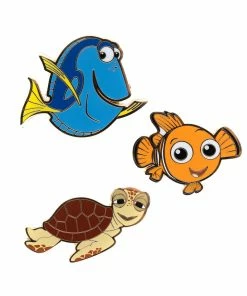 Storybook Disney Pixar Finding Nemo 3 Piece Limited Edition Enamel Pin Set - PALM Exclusive