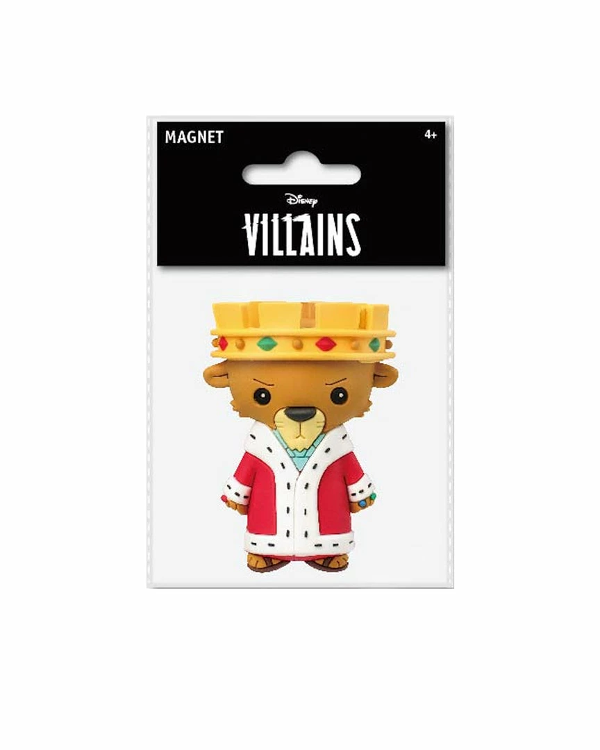 Exclusive Magnets Accessories Disney Villains Prince John 3D Magnet - Pink A La Mode Exclusive 4 Exclusive Magnets Accessories Disney Villains Prince John 3D Magnet - Pink A La Mode Exclusive