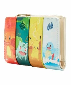 Loungefly June22 Loungefly - Pokemon Elements Flap Wallet
