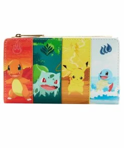 Loungefly June22 Loungefly - Pokemon Elements Flap Wallet