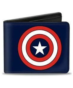 Buckle Down Marvel Captain America Bi-Fold Wallet Buckle-Down