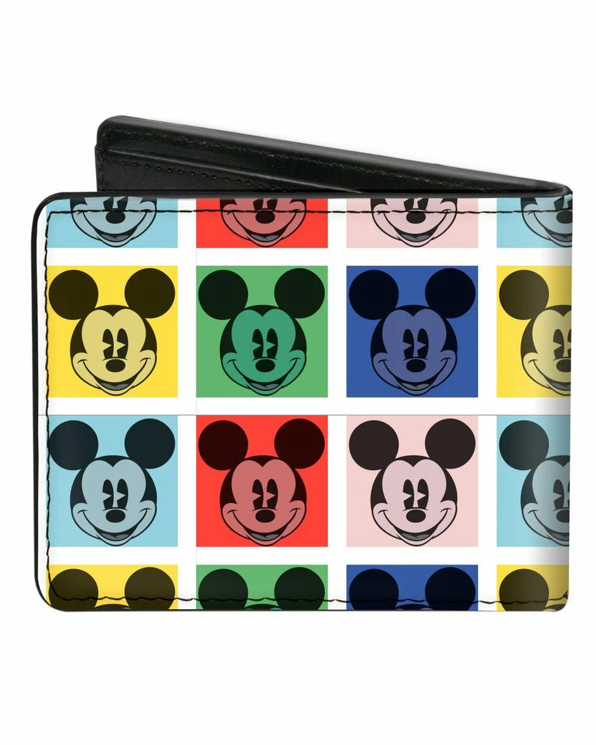 Buckle Down Disney Mickey Mouse Blocks Bi-Fold Wallet Buckle-Down 4 Buckle Down Disney Mickey Mouse Blocks Bi-Fold Wallet Buckle-Down