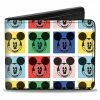 Buckle Down Disney Mickey Mouse Blocks Bi-Fold Wallet Buckle-Down