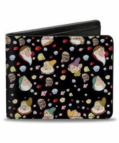Buckle Down Exclusive Wallets Snow White And The 7 Dwarfs Expressions Bi-Fold Wallet