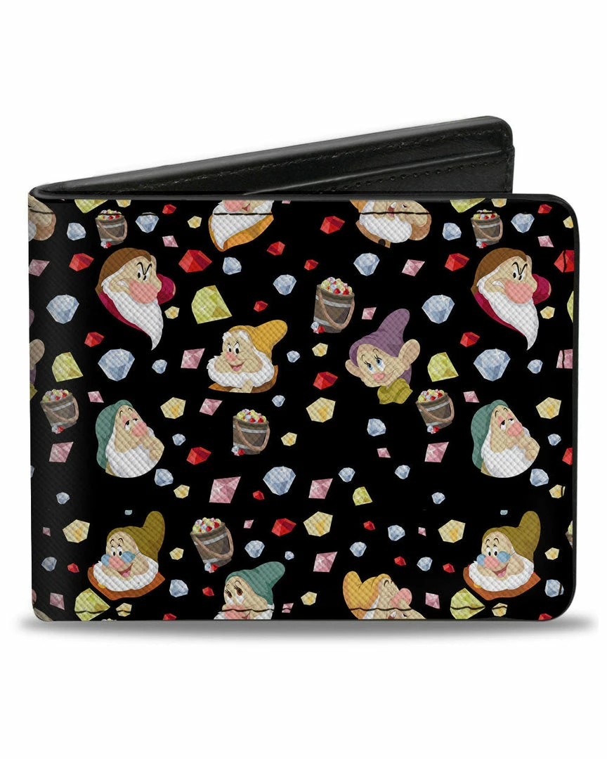 Buckle Down Exclusive Wallets Snow White And The 7 Dwarfs Expressions Bi-Fold Wallet 3 Buckle Down Exclusive Wallets Snow White And The 7 Dwarfs Expressions Bi-Fold Wallet