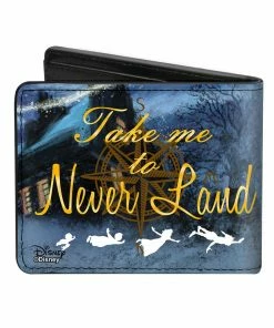 Buckle Down Buckle-Down Disney Peter Pan Bi-Fold Wallet