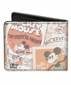 Buckle Down Buckle-Down Disney Mickey Mouse Comic Bi-Fold Wallet