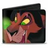 Buckle Down Buckle-Down Disney The Lion King Scar Bi-Fold Wallet