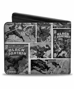 Buckle Down Marvel Comics Black Panther Bi-Fold Wallet