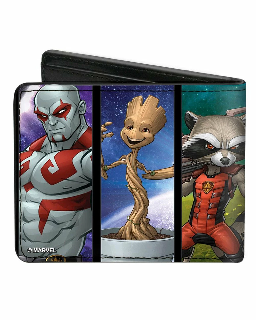 Buckle Down Marvel Guardians Of The Galaxy Bi-Fold Wallet 4 Buckle Down Marvel Guardians Of The Galaxy Bi-Fold Wallet