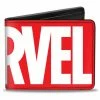 Buckle Down Marvel Red Brick Logo Bi-Fold Wallet Buckle-Down