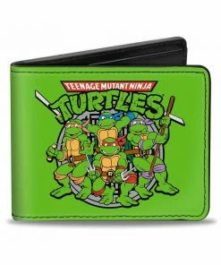 Buckle Down Buckle-Down Teenage Mutant Ninja Turtles Bi-Fold Wallet