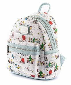 Loungefly - Peanuts Happy Holidays AOP Mini Backpack