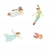 Loungefly Disney Peter Pan 4pc Pin Set Accessories