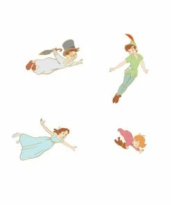 Loungefly Disney Peter Pan 4pc Pin Set Accessories