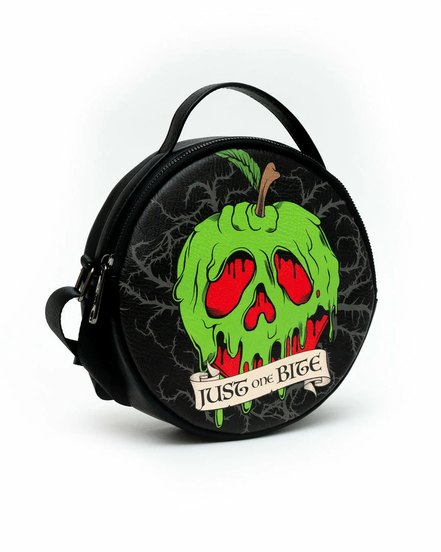 Buckle Down Exclusive Disney Snow White Poison Apple Evil Queen Parks Crossbody Bag - Pink A La Mode Exclusive Crossbody Bags 3 Buckle Down Exclusive Disney Snow White Poison Apple Evil Queen Parks Crossbody Bag - Pink A La Mode Exclusive Crossbody Bags