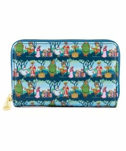 Loungefly - Disney Robin Hood Sherwood Forest AOP Ziparound Wallet