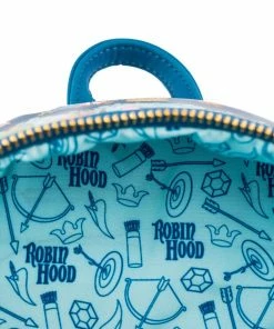 Loungefly - Disney Robin Hood Sherwood Forest AOP Mini Backpack