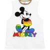 Cakeworthy - Disney Mickey Mouse Rainbow Drop Sleeve Tank Apparel