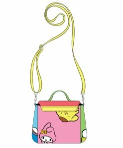 Loungefly June22 Coming Soon... Loungefly - Hello Kitty And Friends Color Block Crossbody Bag