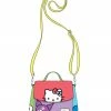 Loungefly June22 Coming Soon... Loungefly - Hello Kitty And Friends Color Block Crossbody Bag