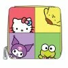 Loungefly June22 Loungefly - Hello Kitty And Friends Color Block Zip Around Wallet Coming Soon...