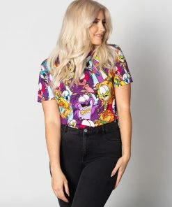 Cakeworthy - Space Jam Monsters AOP Unisex Tee