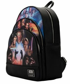 Loungefly April22 Loungefly - Star Wars Trilogy Mini Backpack 8 Loungefly April22 Loungefly - Star Wars Trilogy Mini Backpack
