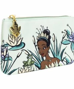Loungefly Disney Princess Princess And The Frog Tiana, Multi-use Pouch, Coin Purse, Cosmetic, Pink A La Mode Exclusive