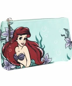 Loungefly Disney The Little Mermaid Ariel, Multi-use Pouch, Coin Purse, Cosmetic, Pink A La Mode Exclusive
