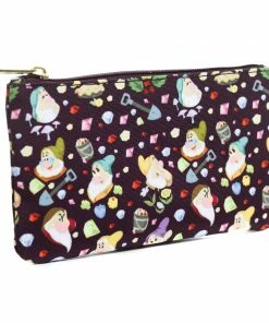 Loungefly Disney Princess Snow White And The Seven Dwarfs, Multi-use Pouch, Coin Purse, Cosmetic, Pink A La Mode Exclusive