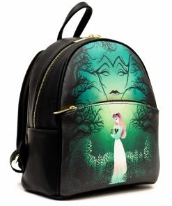 Danielle Nicole Exclusive Mini Backpacks Danielle Nicole - Disney Enchanted Princess Series Aurora & Maleficent Mini Backpack - PALM Exclusive