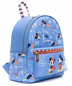 Danielle Nicole Exclusive Danielle Nicole, Disney Springtime In Paris Mickey And Minnie Mini Backpack, Pink A La Mode Exclusive 10 Danielle Nicole Exclusive Danielle Nicole, Disney Springtime In Paris Mickey And Minnie Mini Backpack, Pink A La Mode Exclusive