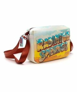 Buckle Down Exclusive Disney Pixar Cars Radiator Springs Parks Crossbody Bag - Pink A La Mode Exclusive