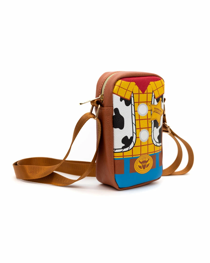 Buckle Down Exclusive Disney Pixar Toy Story Sheriff Woody Parks Crossbody Bag - Pink A La Mode Exclusive 5 Buckle Down Exclusive Disney Pixar Toy Story Sheriff Woody Parks Crossbody Bag - Pink A La Mode Exclusive