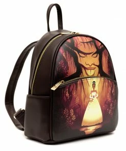 Danielle Nicole Exclusive Mini Backpacks Danielle Nicole - Disney Enchanted Princess Series Tiana & Dr Facilier Mini Backpack - PALM Exclusive