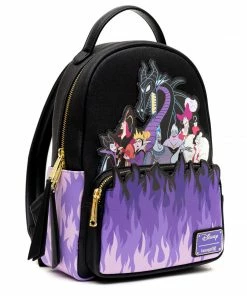 Loungefly - Disney Villain's Flame Mini Backpack - PALM Exclusive