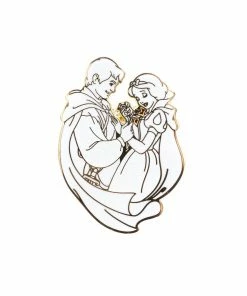 Storybook Disney Snow White And The Seven Dwarfs 85 Anniversary Snow White And Prince Chase Collectible Pin LE 100 - PALM Exclusive