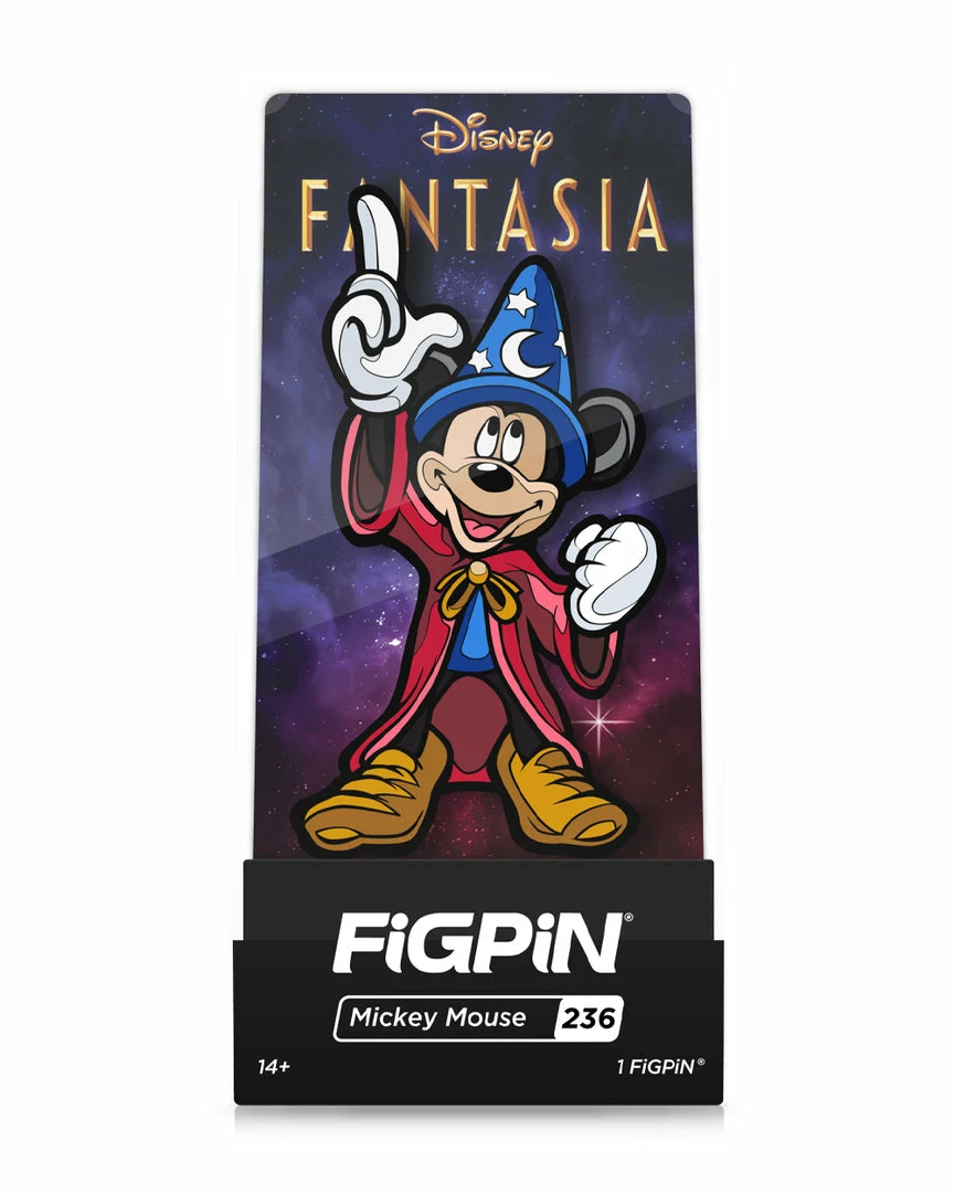 FiGPiN - Disney Fantasia Sorcerer Mickey #236 3 FiGPiN - Disney Fantasia Sorcerer Mickey #236