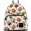 Loungefly - Disney Villains Tattoo AOP Mini Backpack