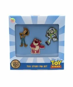 Storybook Disney Pixar Toy Story 3 Piece Limited Edition Enamel Pin Set - PALM Exclusive