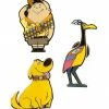 Storybook Pins Disney Pixar Up 3 Piece Limited Edition Enamel Pin Set - PALM Exclusive