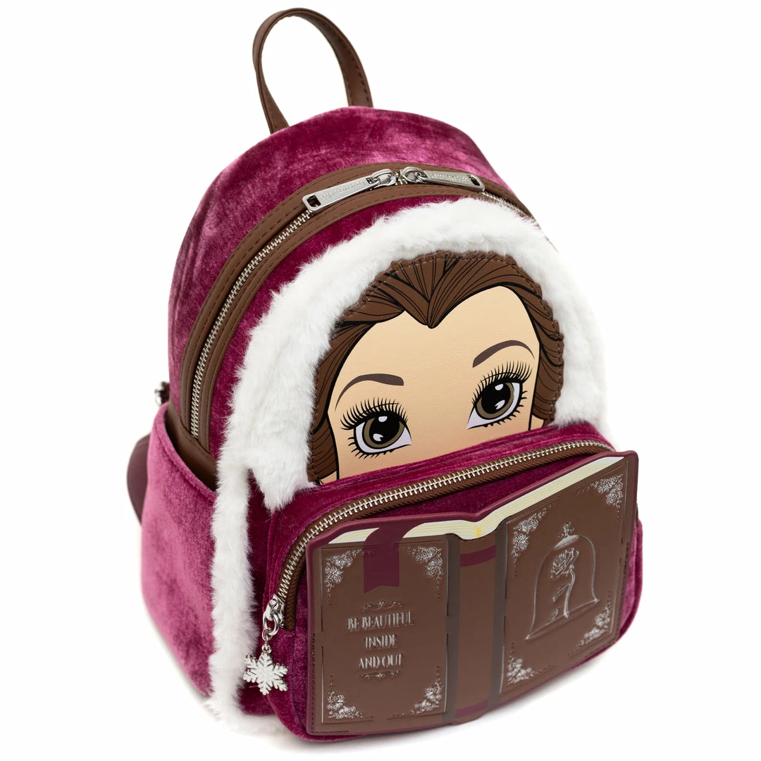 Loungefly - Disney Winter Belle Cosplay Mini Backpack - PALM Exclusive 6 Loungefly - Disney Winter Belle Cosplay Mini Backpack - PALM Exclusive