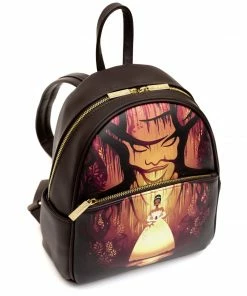 Danielle Nicole Exclusive Mini Backpacks Danielle Nicole - Disney Enchanted Princess Series Tiana & Dr Facilier Mini Backpack - PALM Exclusive